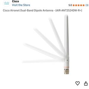 Cisco Aironet dual-band dipole Antenna